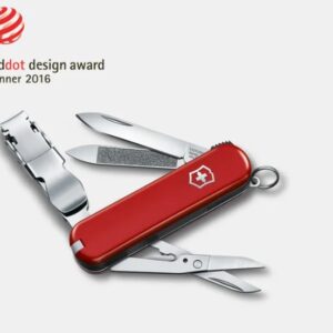 Cortapluma Nail Clip Roja / 8 usos VICTORINOX