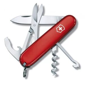 Cortapluma Compact Rojo / 15 usos VICTORINOX